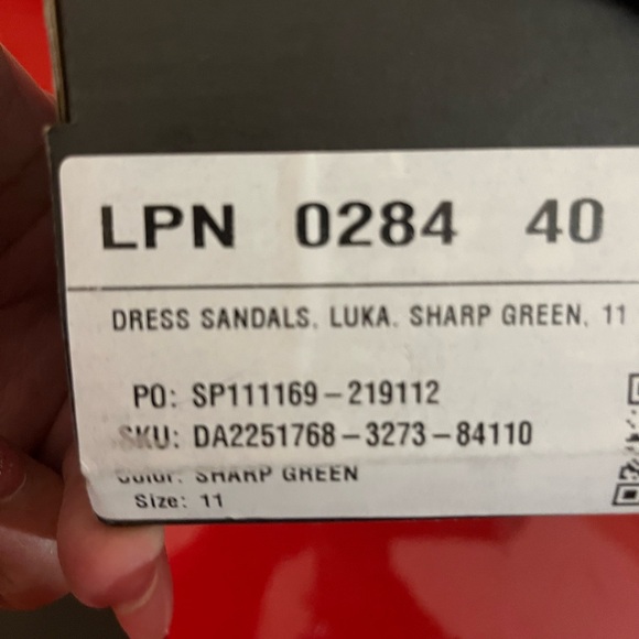 Never worn Green mules - Picture 3 of 4